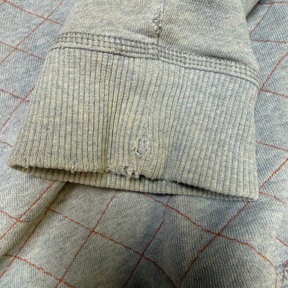 Patagonia Reclaimed Cotton Crew Women’s Medium Gray Quilted GUC - Picture 7 of 13